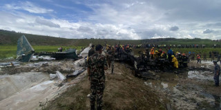 सौर्य एयरको विमान दुर्घटनामा १८ जनाको मृत्यु 
