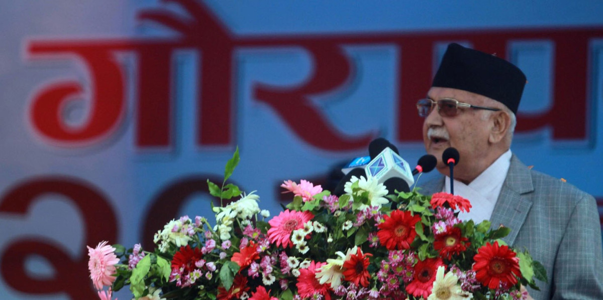 नेपाली समाजलाई भड्काउन र विथोल्न सम्भव छैन : प्रधानमन्त्री ओली 
