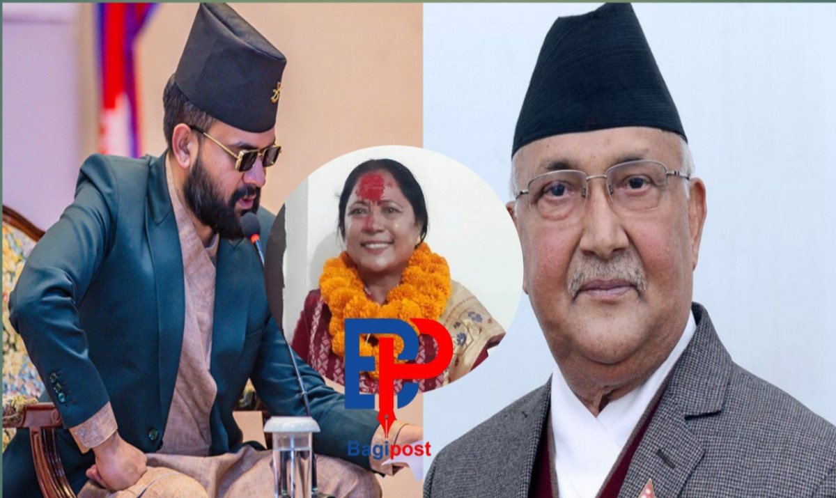 प्रधानमन्त्री ओलीलाई बालेनको प्रश्न : तपाईको प्रदेश सांसद  रेखा शर्मालाई कहिले पक्राउ गर्नुहुन्छ ?
