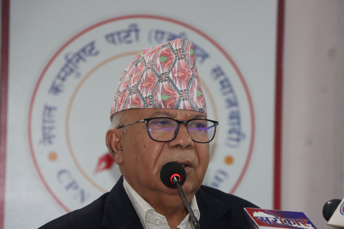 कम्युनिष्ट पार्टीभित्र भ्रष्टीकरण र स्वार्थी प्रवृत्ति बढ्दैछ : अध्यक्ष नेपाल 