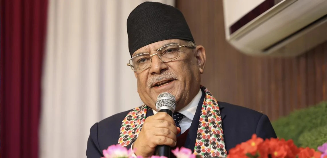 सत्ता परिवर्तनको लागि कांग्रेससँग पहल गरेको छैन्, गगनजीप्रति दया लाग्छ : प्रचण्ड 