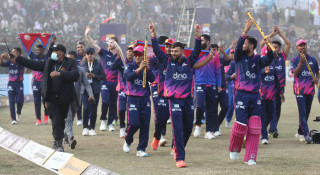सुदूरपश्चिमलाई स्तब्ध पार्दै जनकपुरले जित्यो एनपीएलको उपाधि 