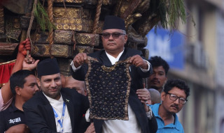 जावलाखेलमा रातो मच्छिन्द्रनाथको भोटो देखाइयो