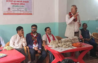 अपाङ्गता भएका व्यक्तिहरु सीप संगै आय–आर्जनमा जोडिँदै