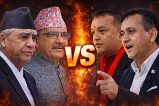 देउवाले गगन र विश्वप्रकासहितका नेतालाई गरे ५ वर्षका लागि निलम्बित