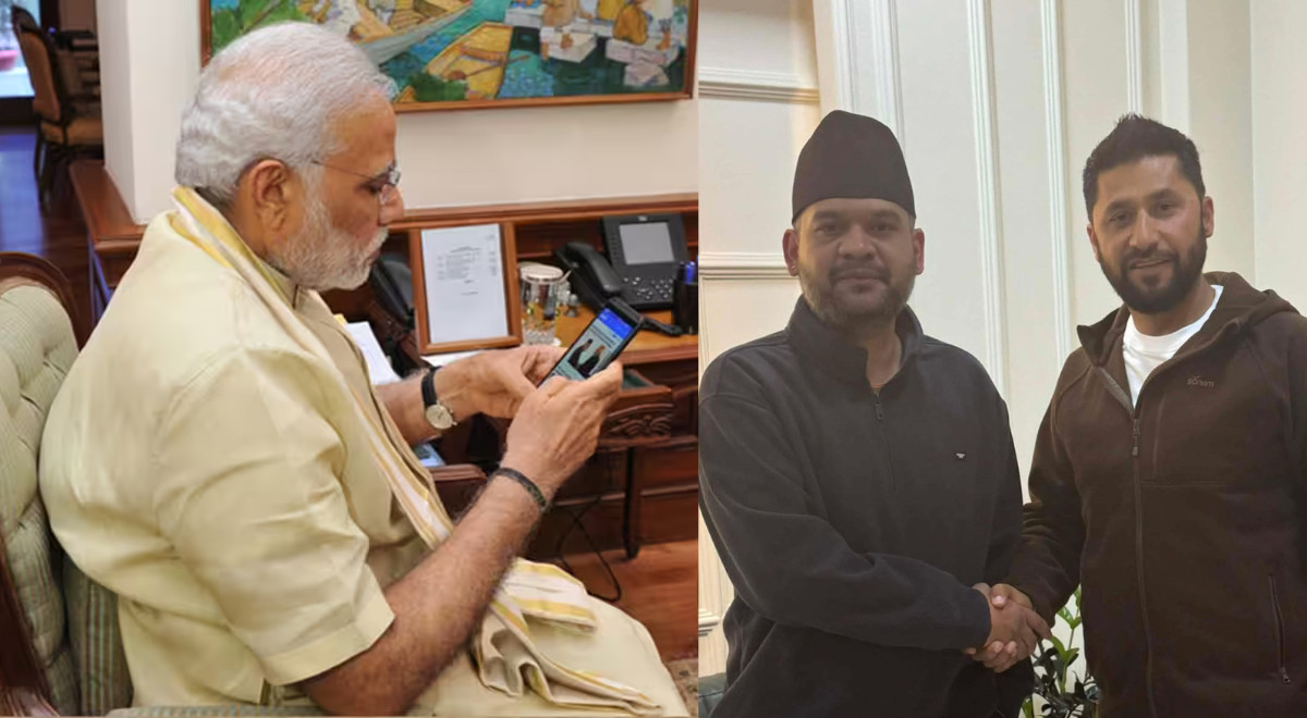 रवि र बालेनले गरे मोदीसँग टेलिफोन संवाद